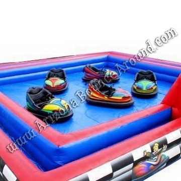portable bumper cars for rent